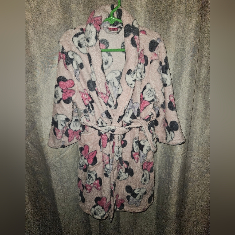 Disney Minnie Mouse Pink Robe